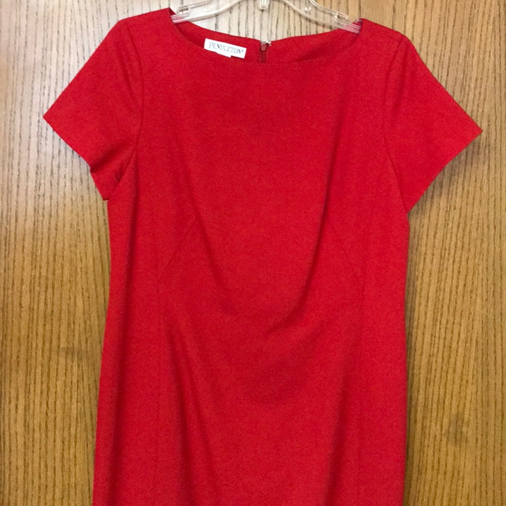 Red dress